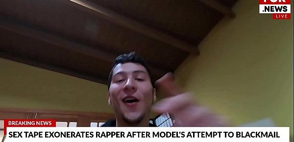  FCK News - Latina Fucks Famous Rapper On Camera